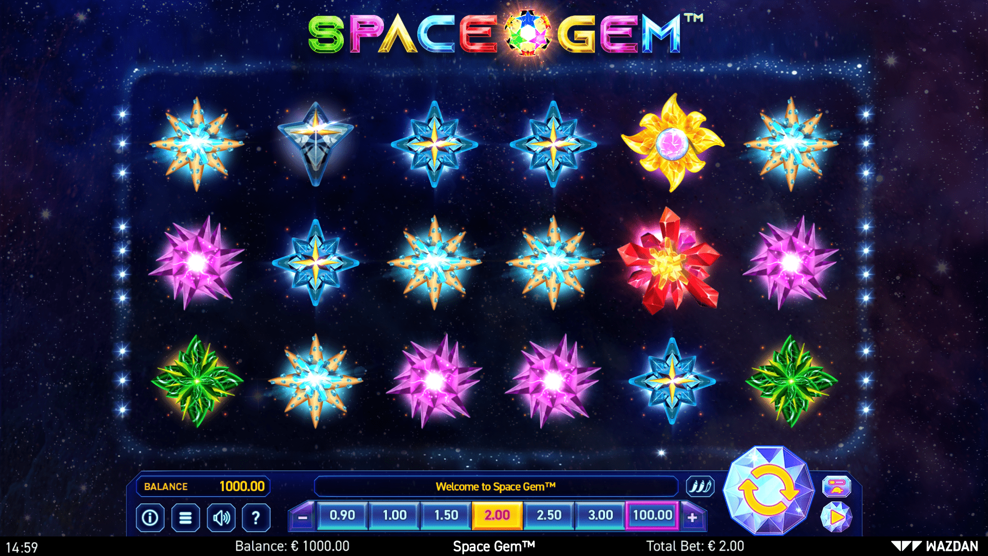 6 Reels, 10 Paylines