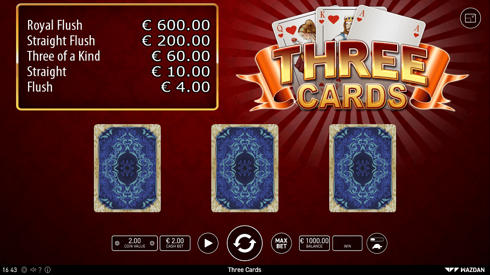 Three Cards