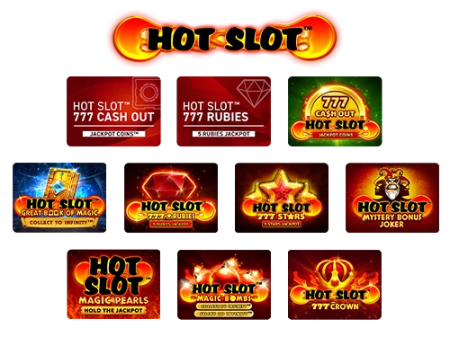 Top-performing Hot Slot™ series