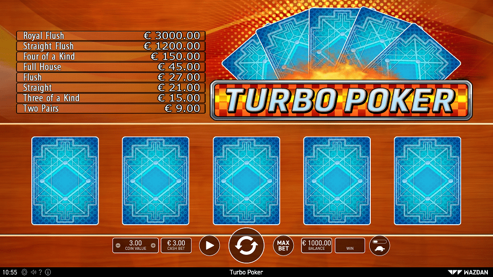 Classic Video Poker Experience