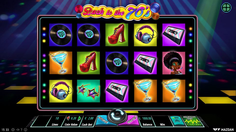 5 Reels, 20 Paylines