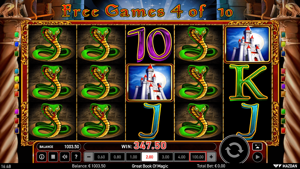 Free Spins with Expanding Bonus Symbol