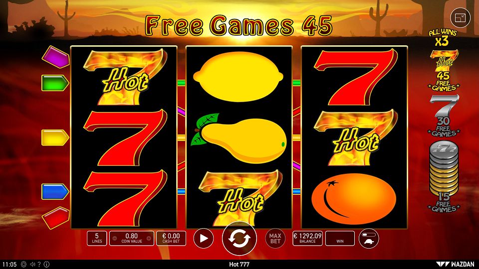 Hot Seven Bonus