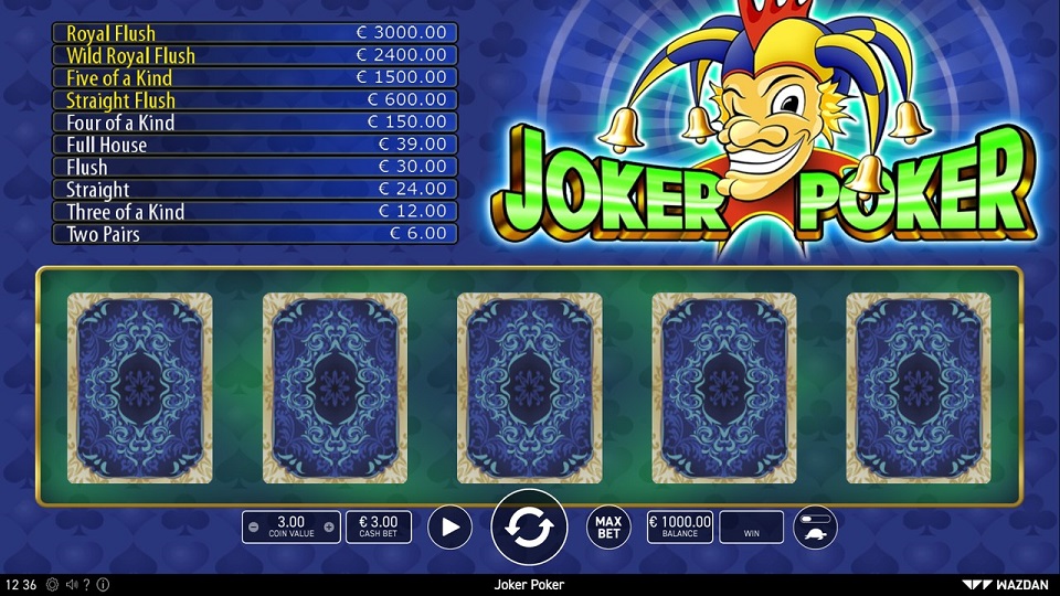 Classic Video Poker Experience