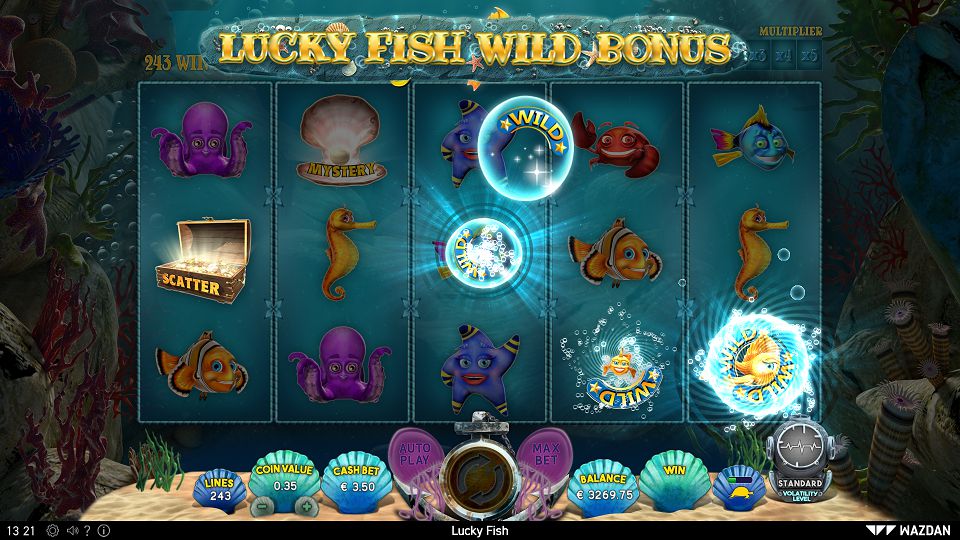 Lucky Fish Wild Bonus