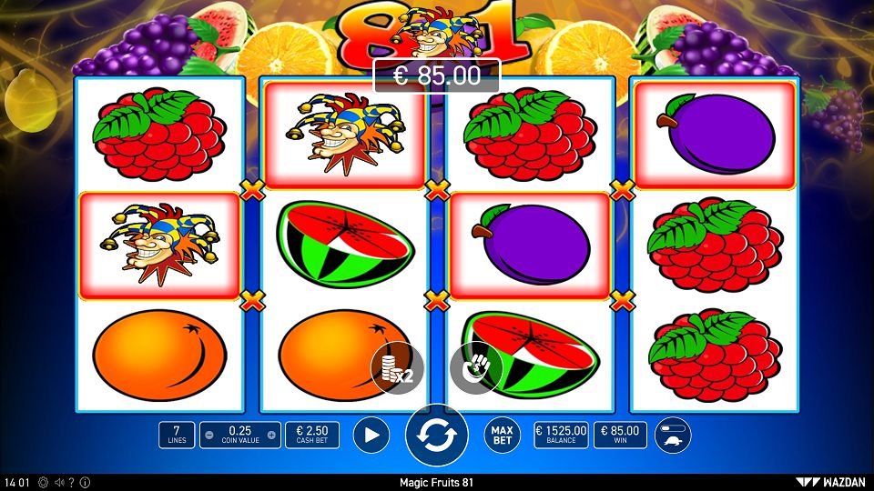 Wild with 81 Paylines