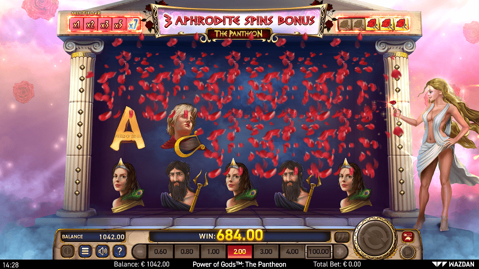 Aphrodite Spins Bonus
