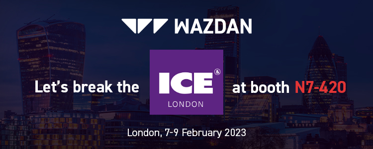 wazdan banner ice london 2023 750x300